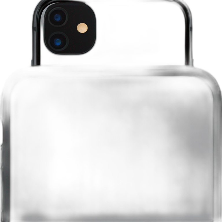 iPhone 11 black emoji