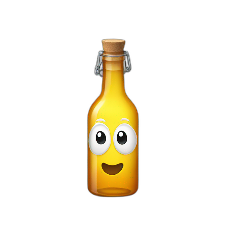 glass bottle emoji