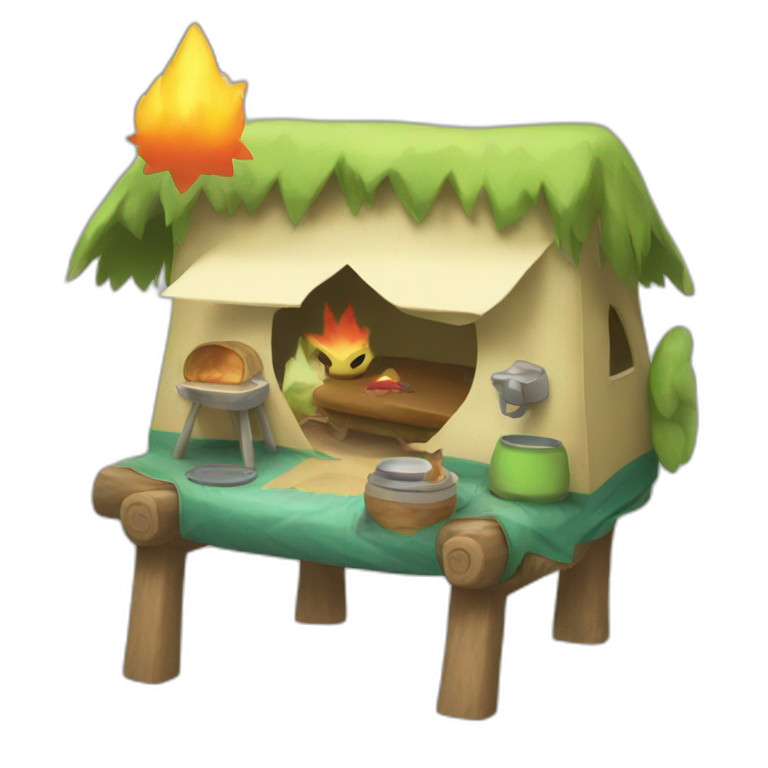 Pokemon camp emoji