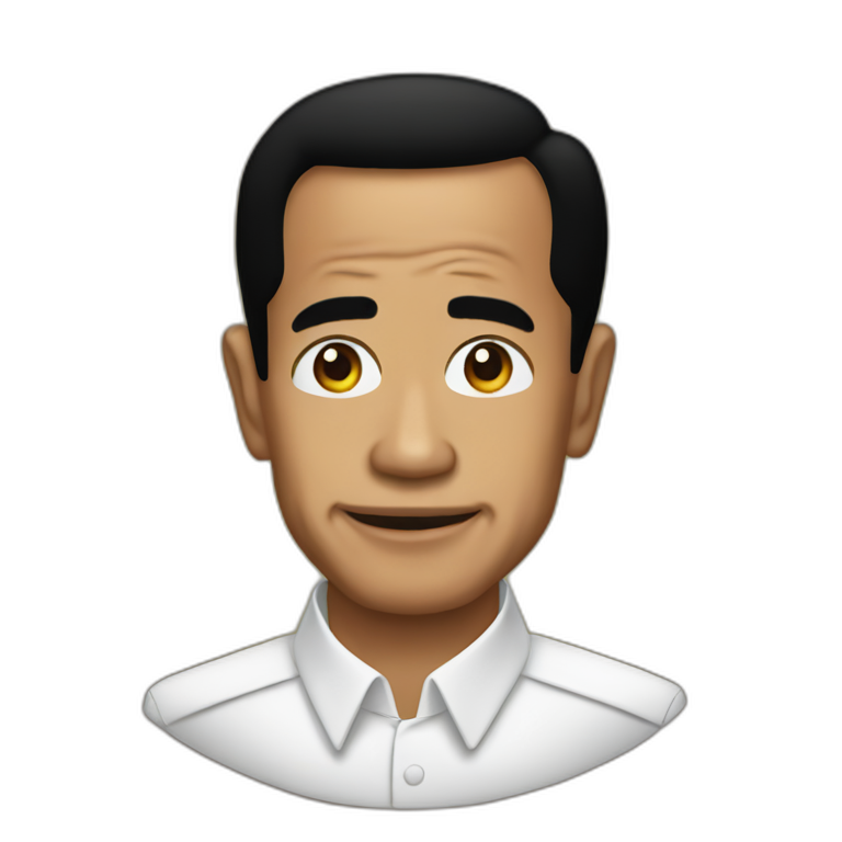 Presiden Jokowi chad meme emoji