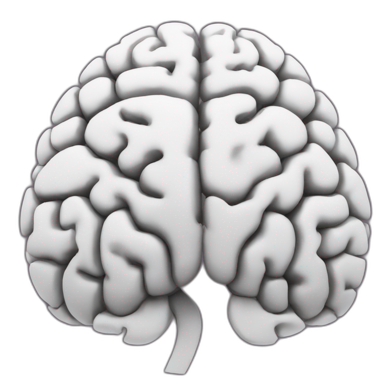 Brain Creative logo emoji