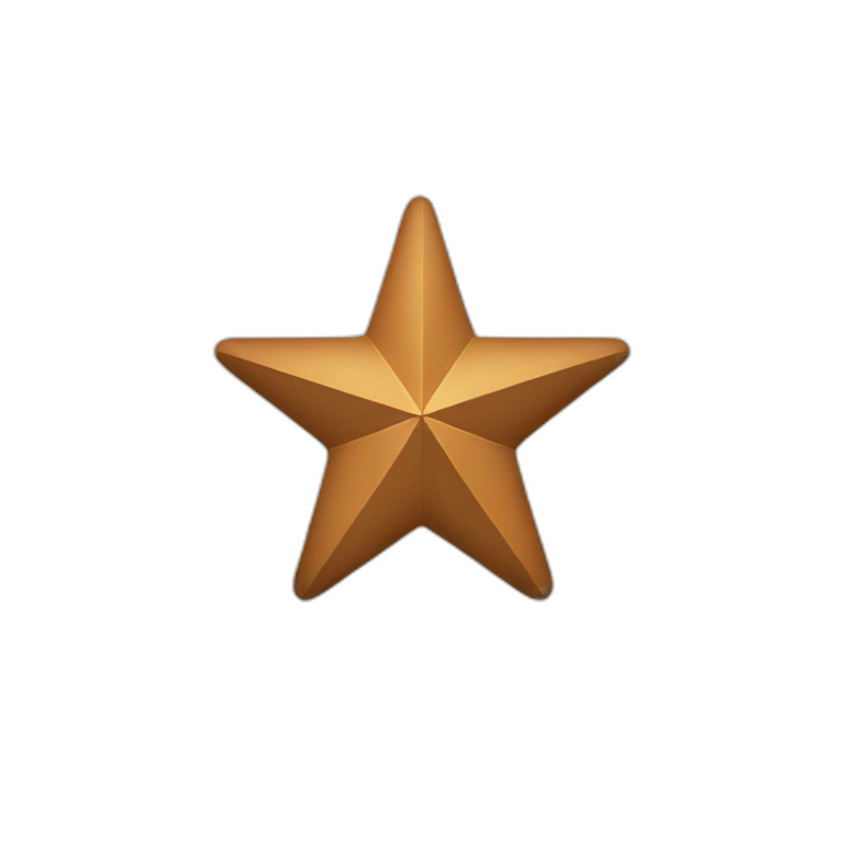 Texas star emoji