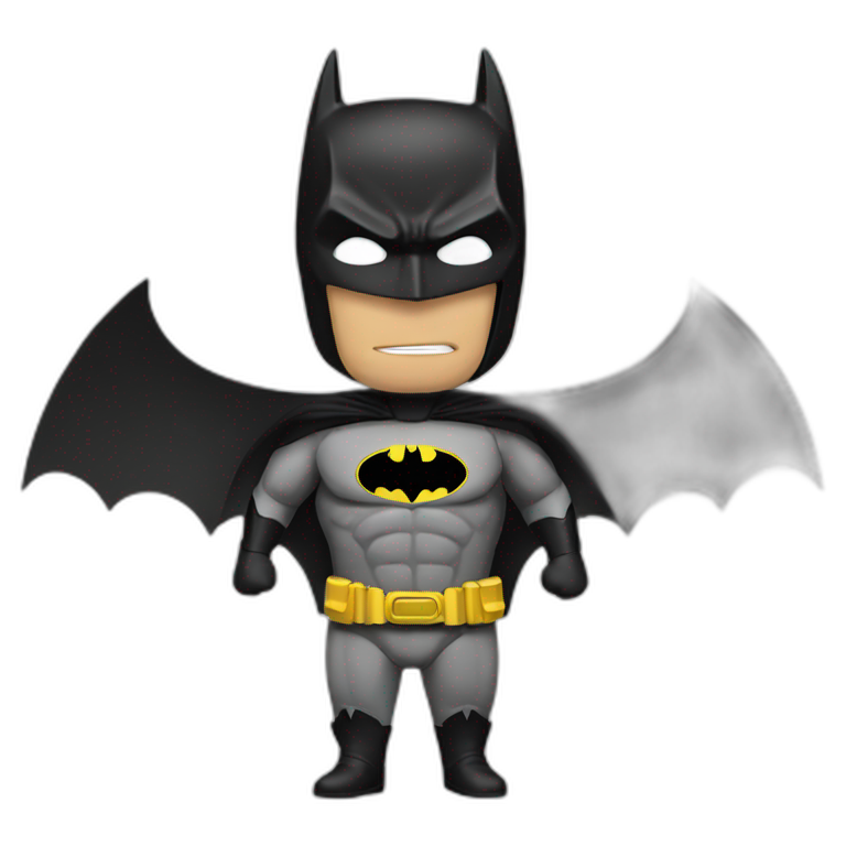 Batman from the movies emoji