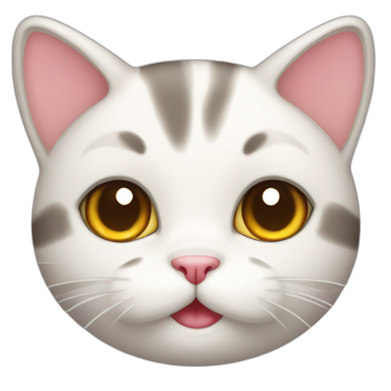 cute cat kawaii emoji