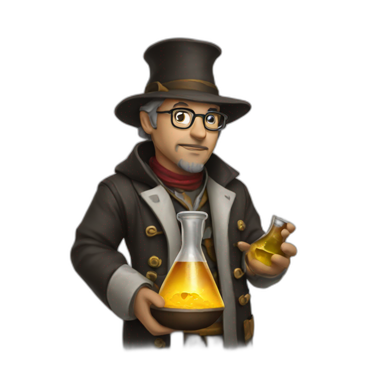 alchemist nerdy emoji