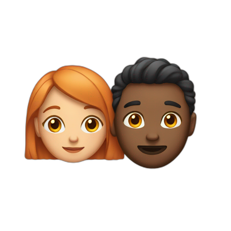 Two people in love emoji