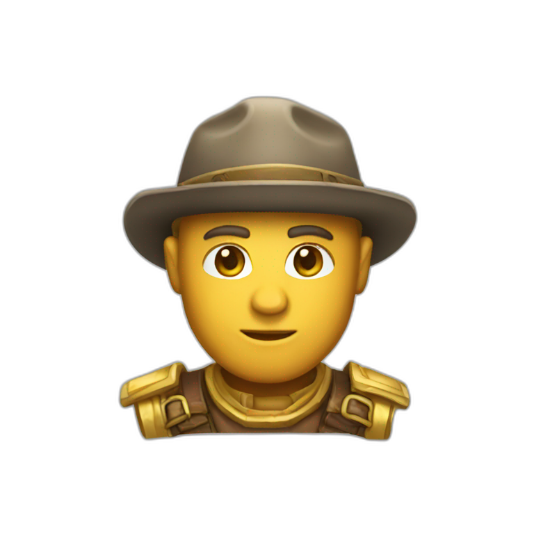 gold adventurer emoji
