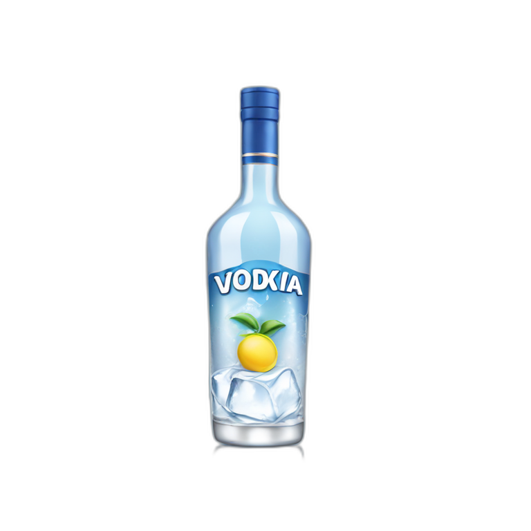 vodka on ice emoji