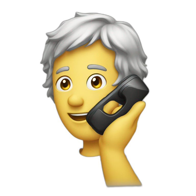 phone calling emoji