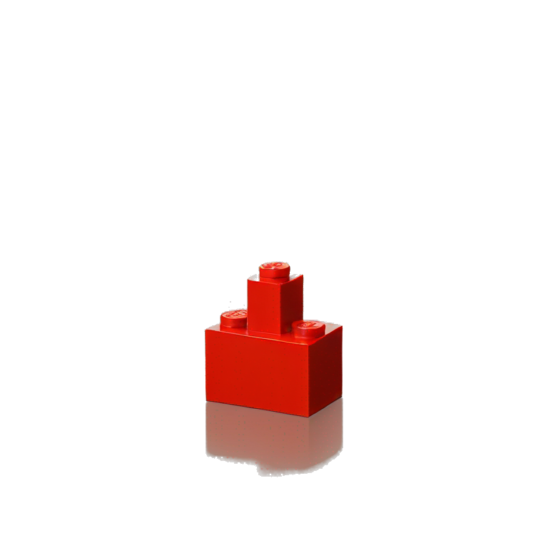 red lego brick emoji