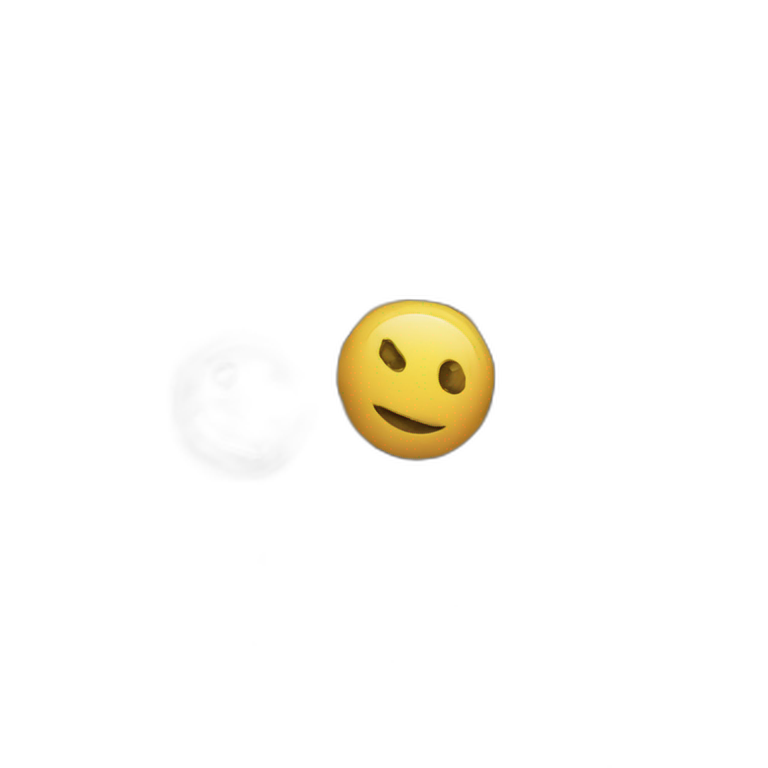 smiley face with question marks around the head emoji