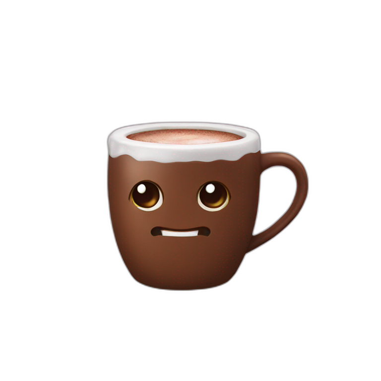 mug of hot chocolate emoji