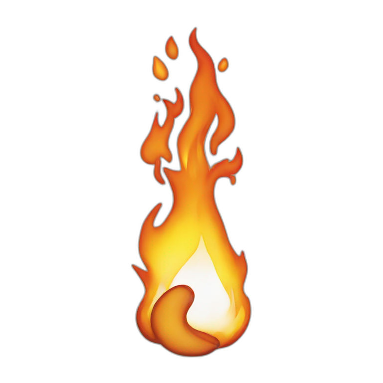 feeling on fire emoji