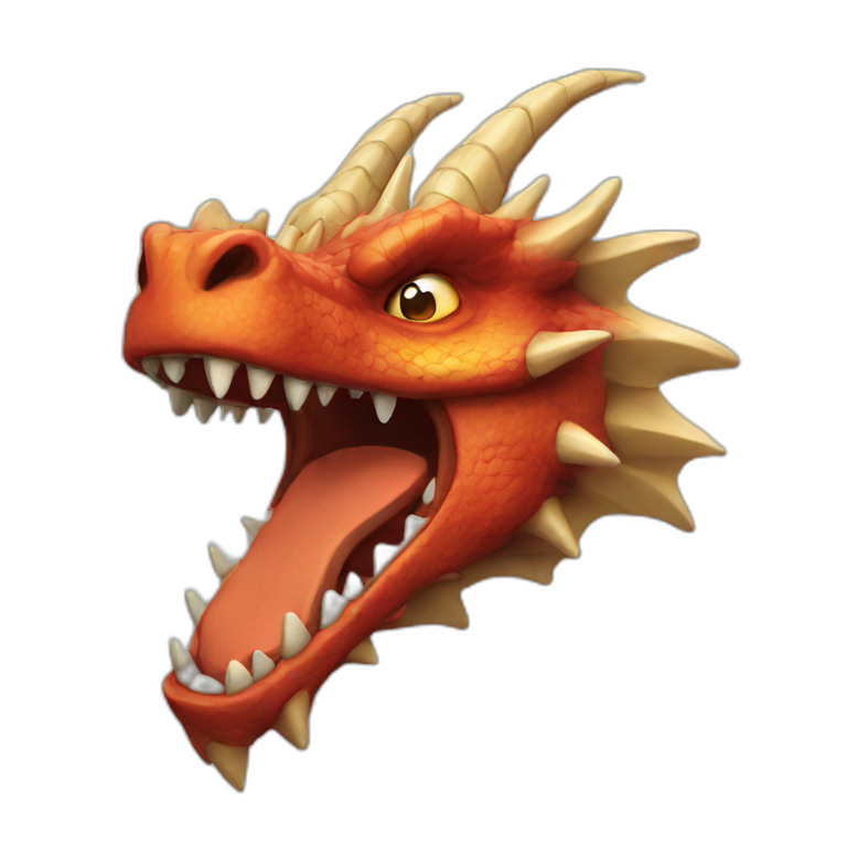 dragon head emoji