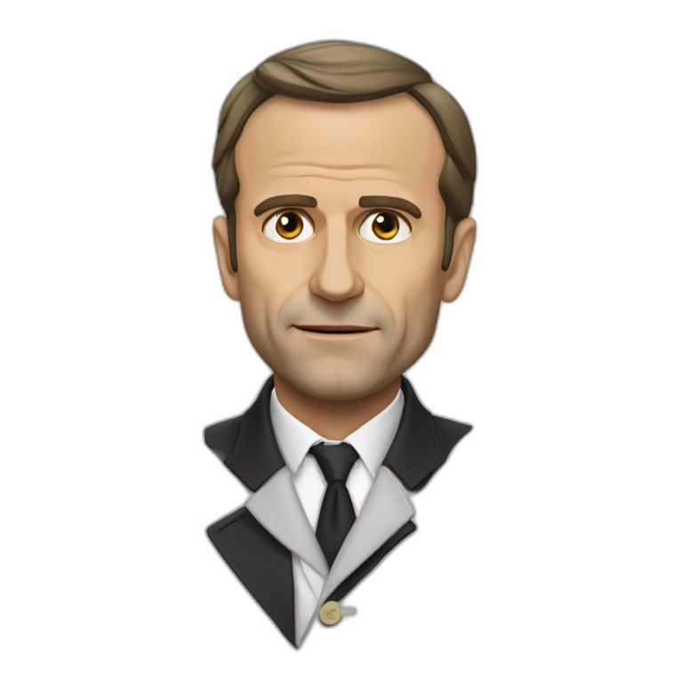 Manuel Macron qui dort emoji