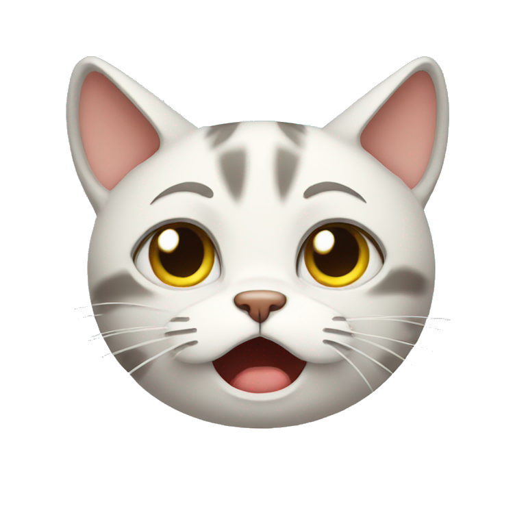 confused crying cat emoji