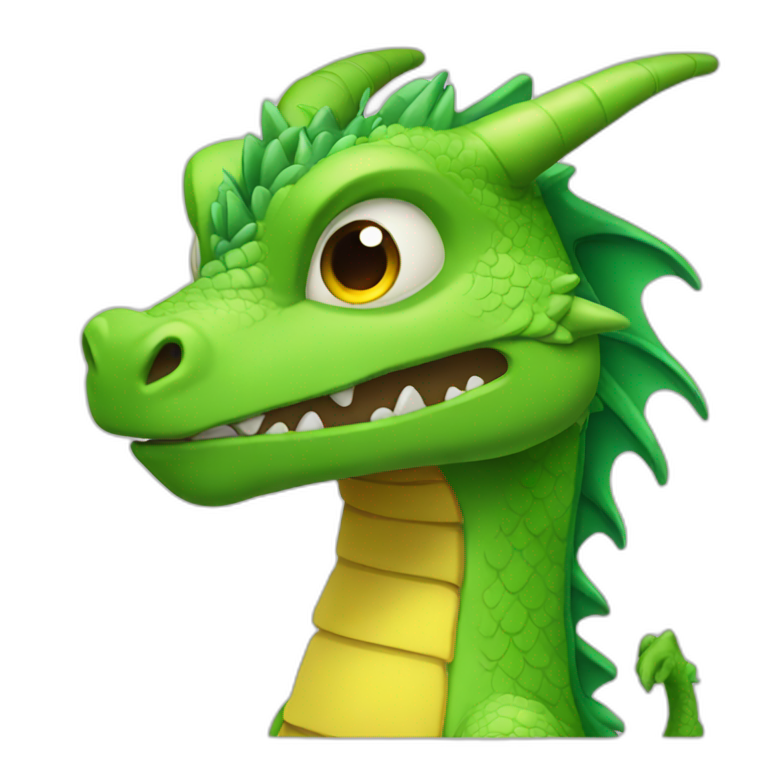 New year dragon emoji