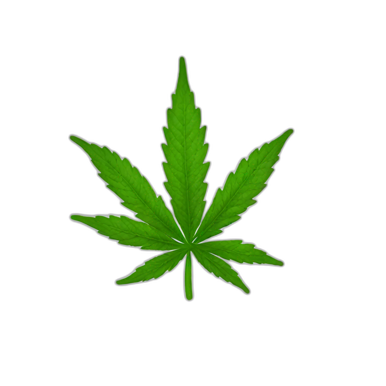 Cannabis bud emoji