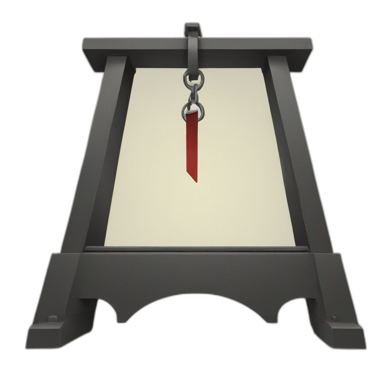 guillotine emoji