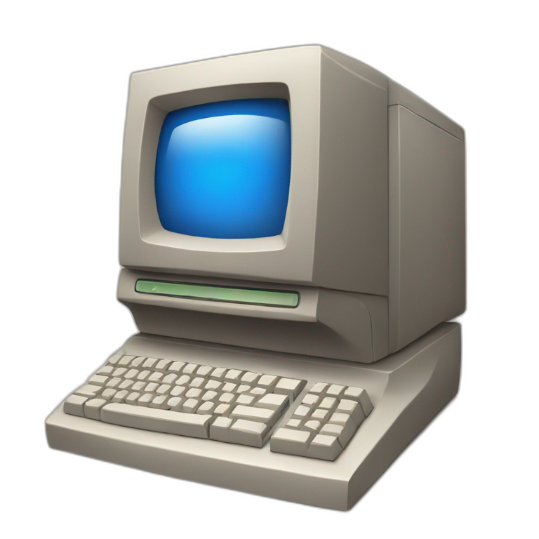 Old Computer emoji