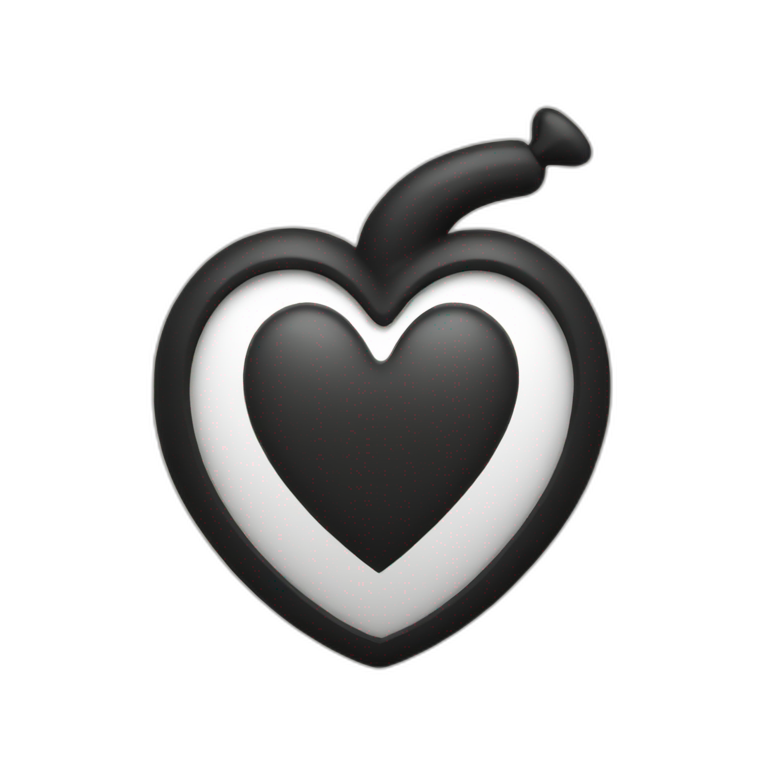 black Heart emoji