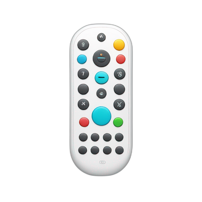 smart remote controller for TV emoji