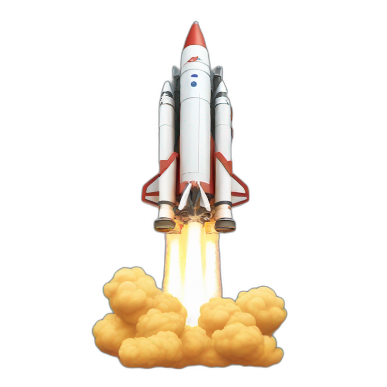 super heavy rocket emoji