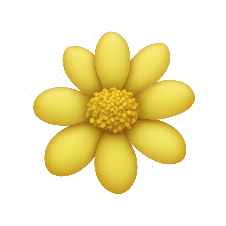 yellow small flower emoji