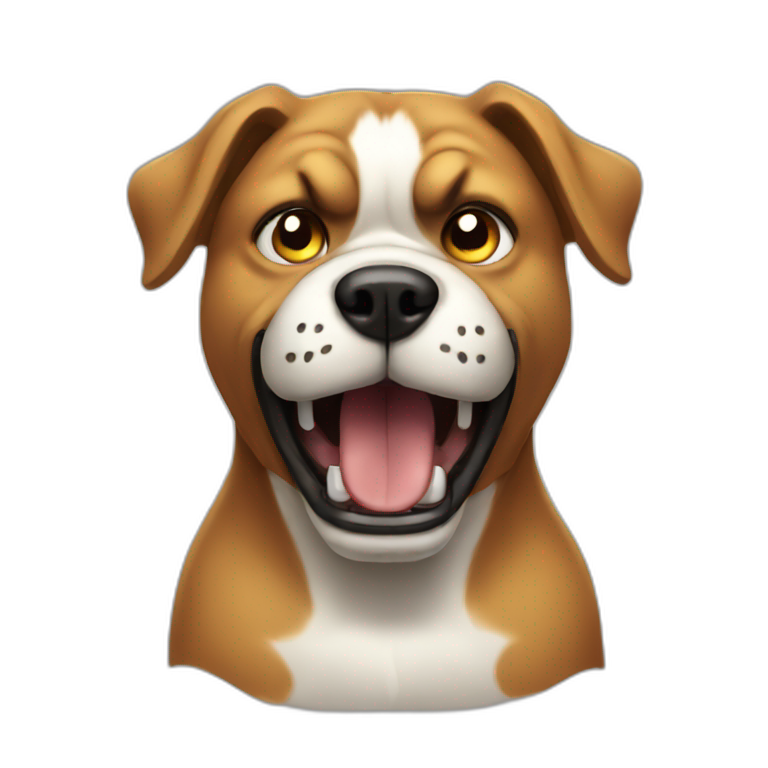 angry-dog emoji