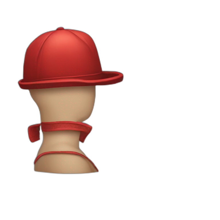 head hat Red dragon epic pixel emoji