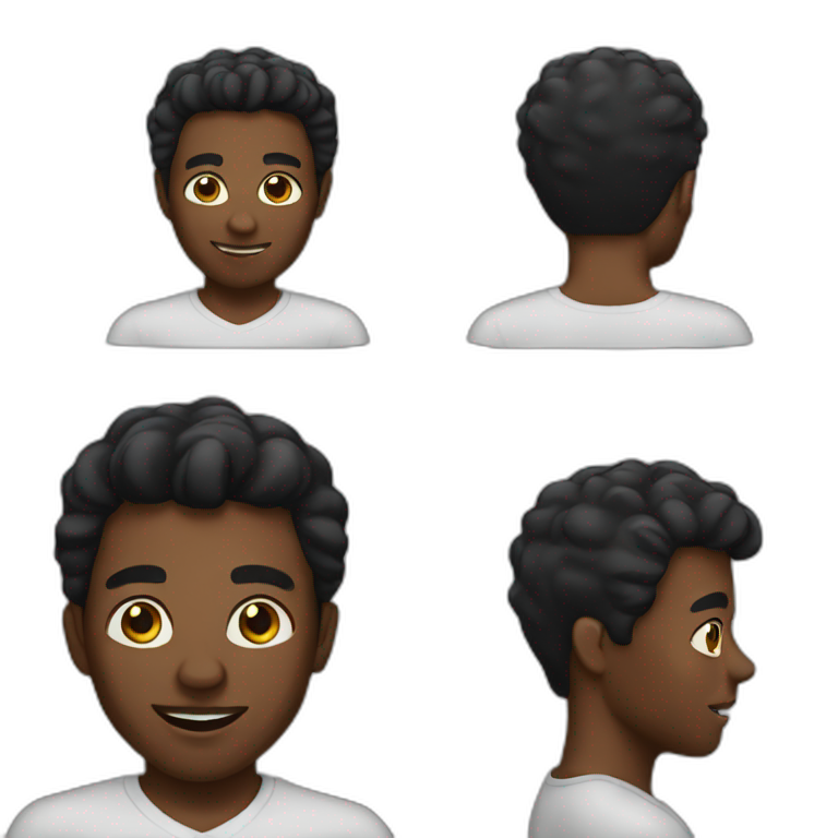 Black men emoji