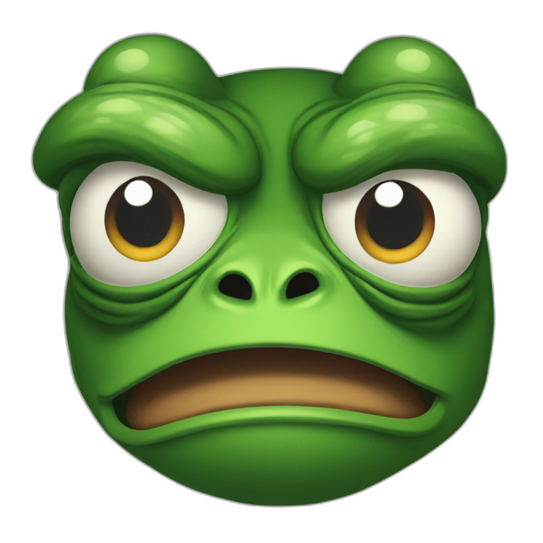 pepe frog angry emoji