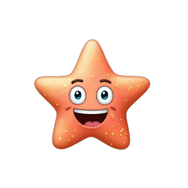 Patrick-star emoji