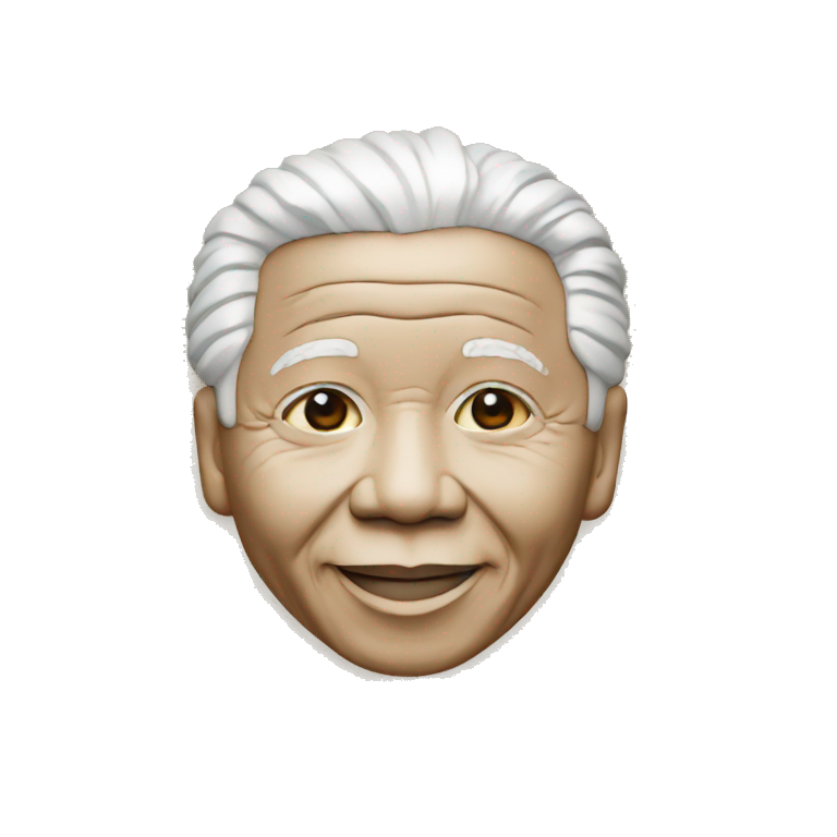 Nelson Mandela signature emoji