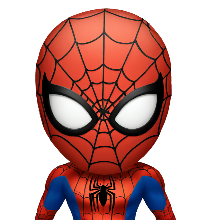 Spiderman say hello emoji