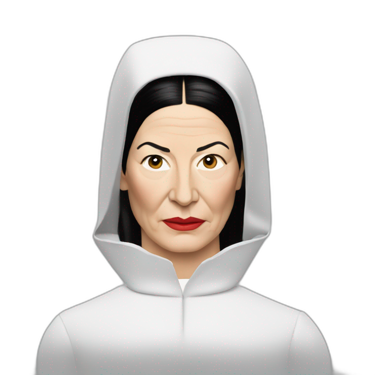 marina abramovic emoji