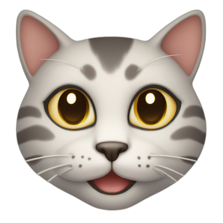 smiling cat human face emoji