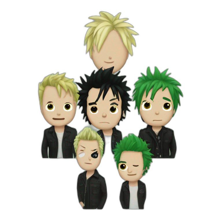 Green Day band emoji