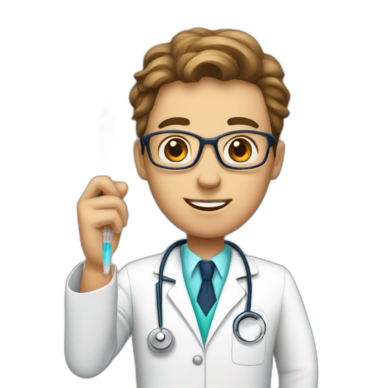 doctor with syringe emoji