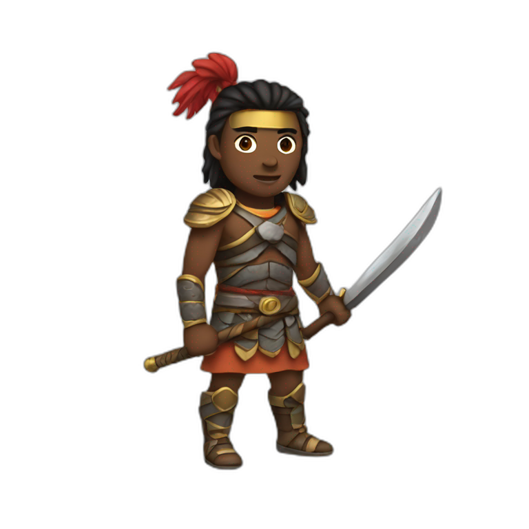 warrior emoji