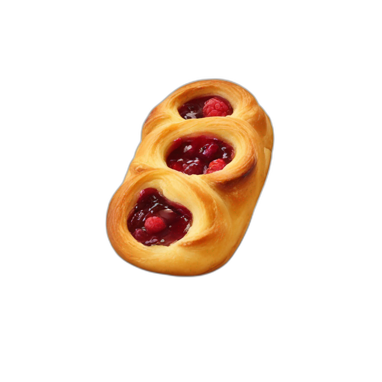 danish pastry emoji