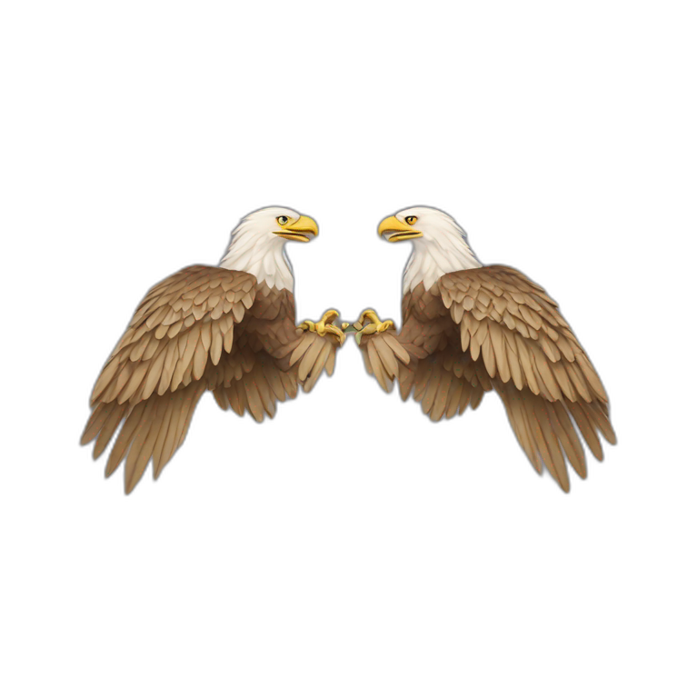 two-headed eagle emoji