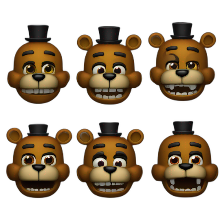 Five nights at freddy's emoji