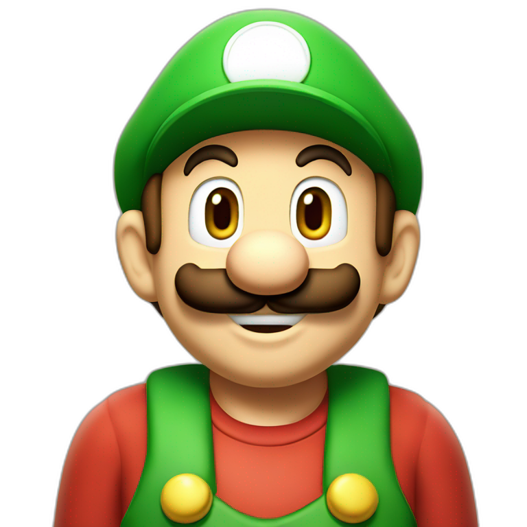 Mario ate luigi emoji