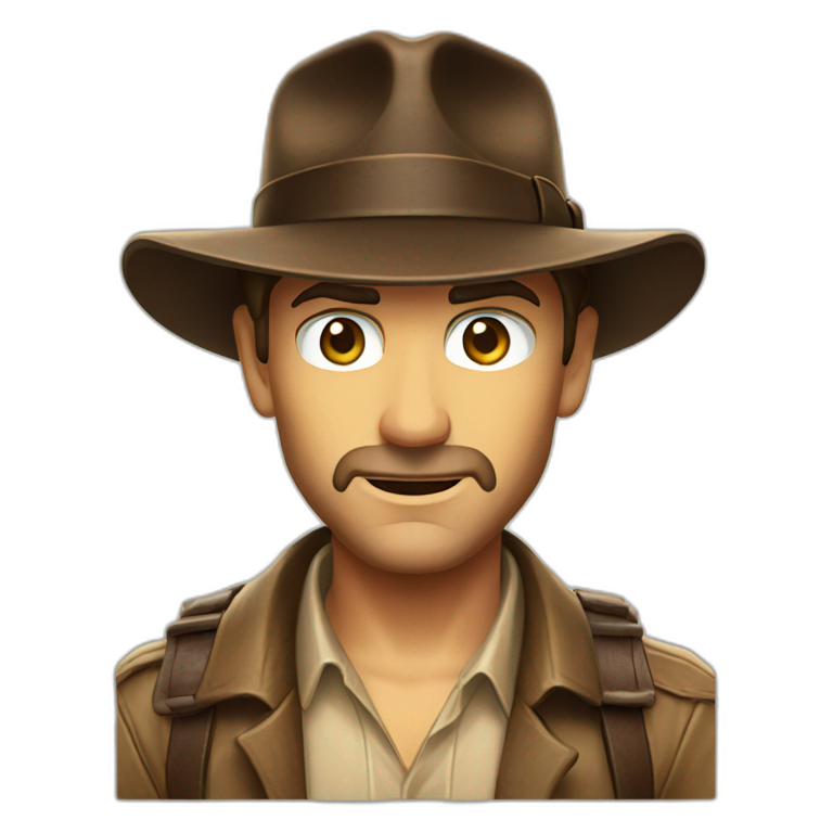 Indiana jones emoji