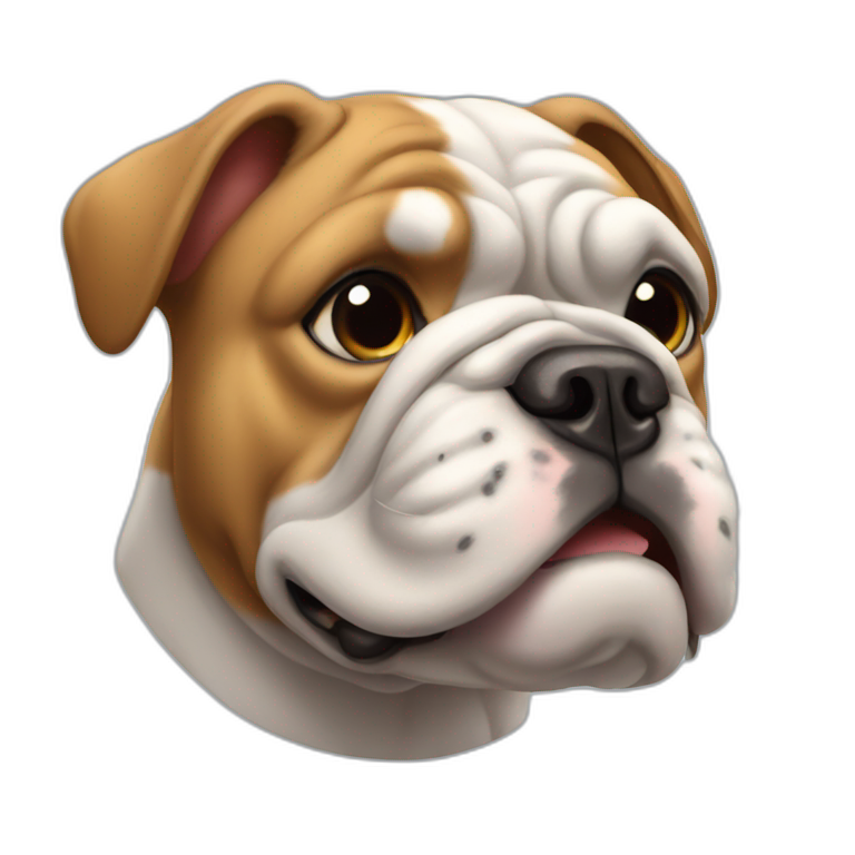 Bulldog frances emoji