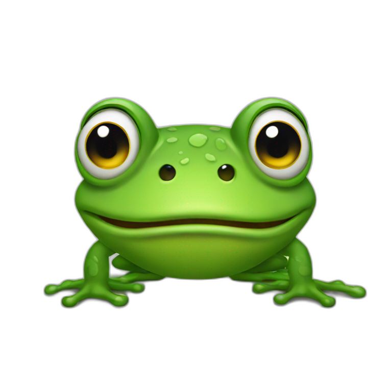 angry frog emoji