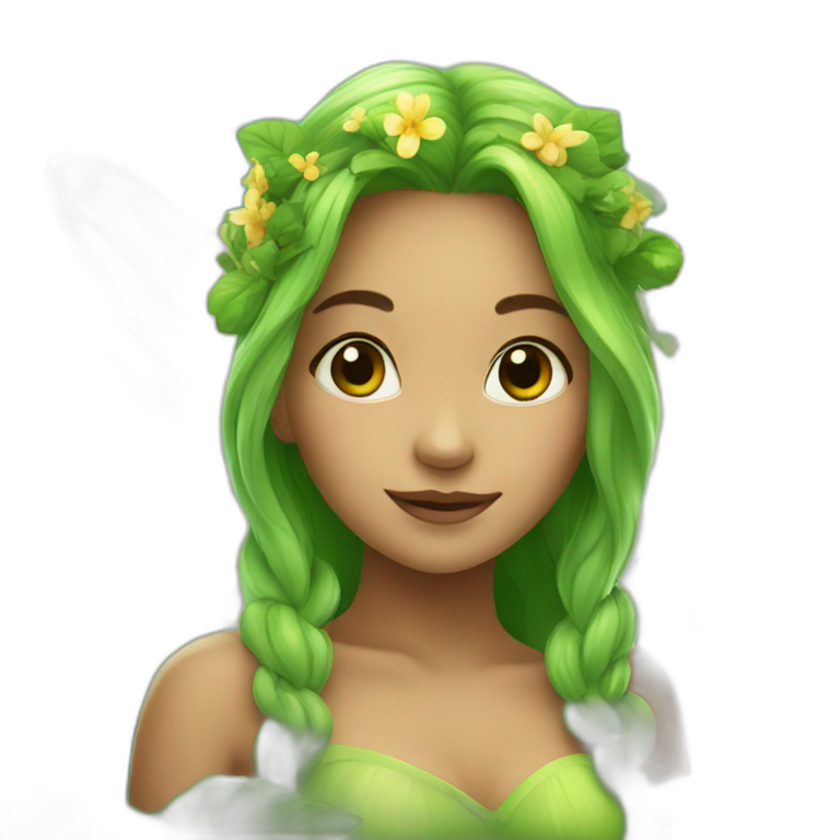 Fairy in forest  emoji