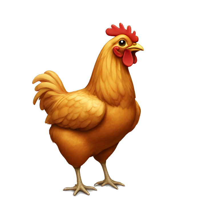 Chicken emoji