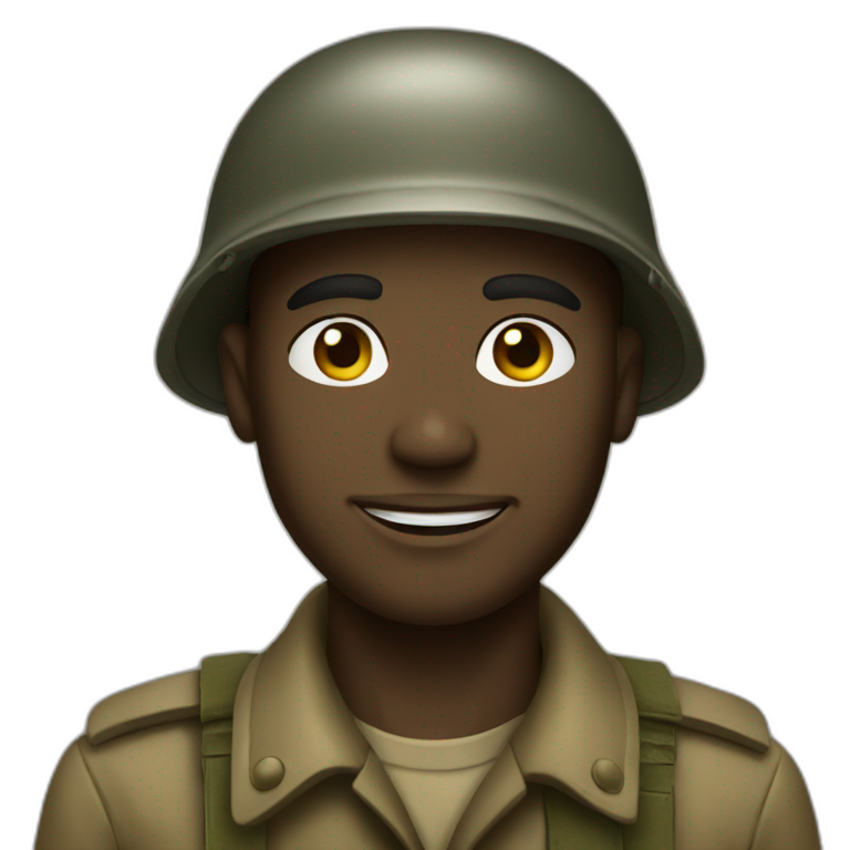 WWII soldier emoji